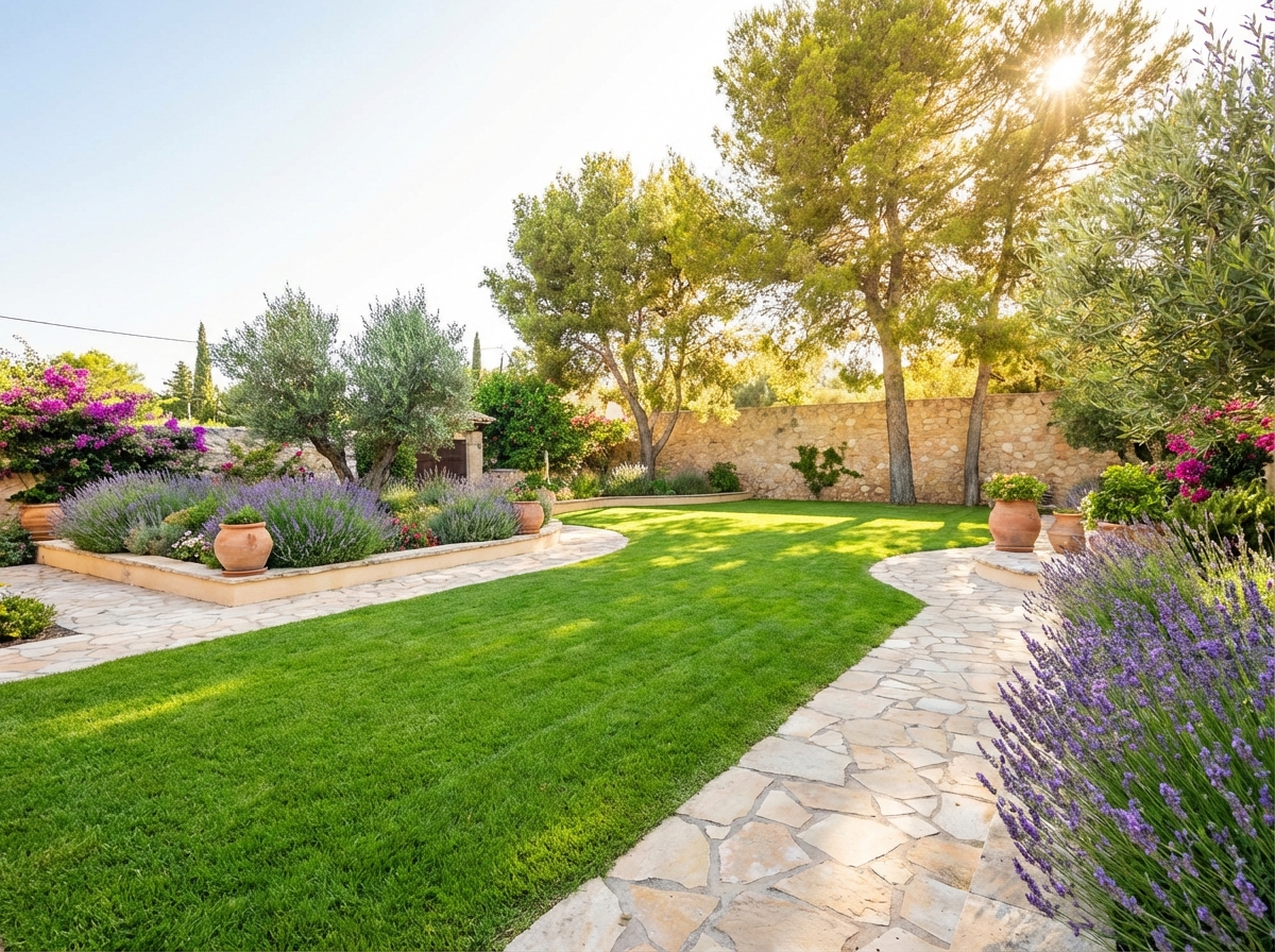 Rénovation complète d'un jardin en Provence
