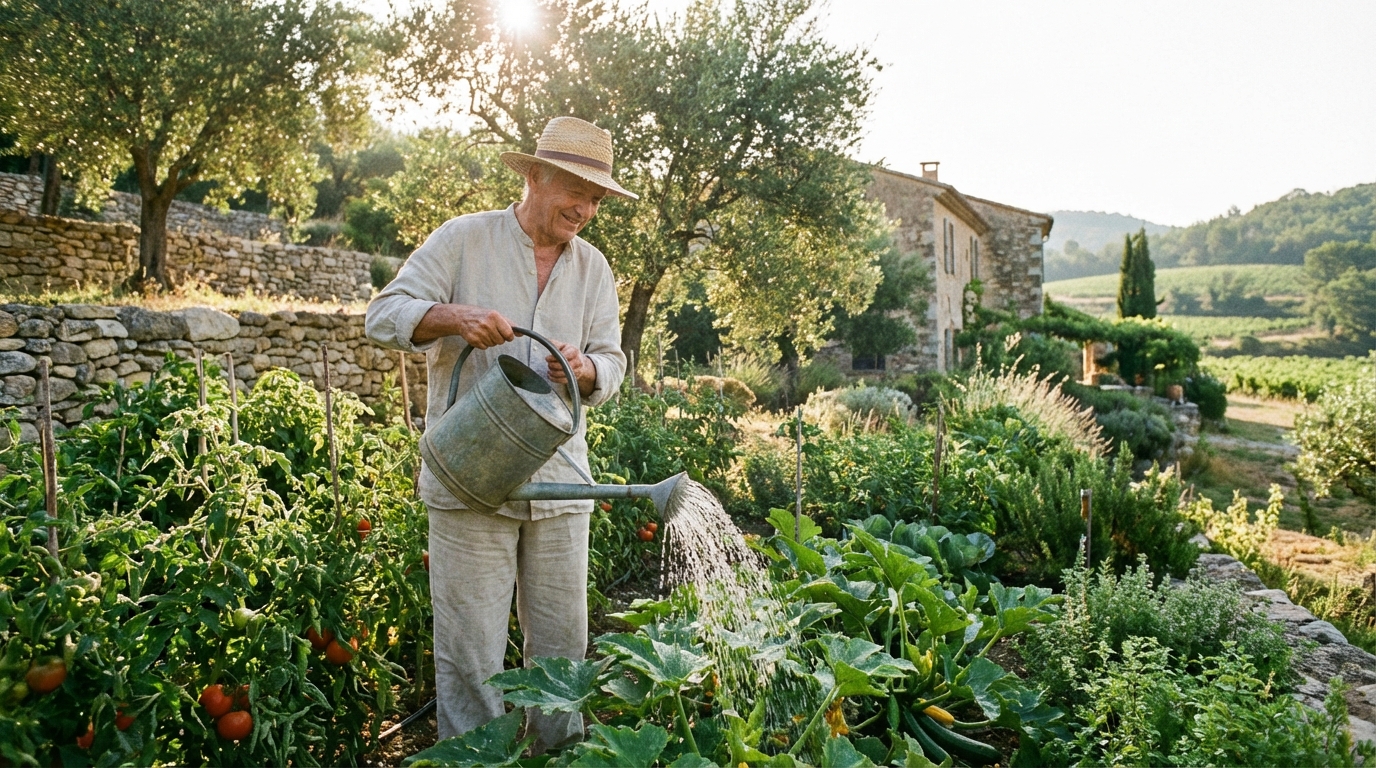 Système d'arrosage écologique pour jardins